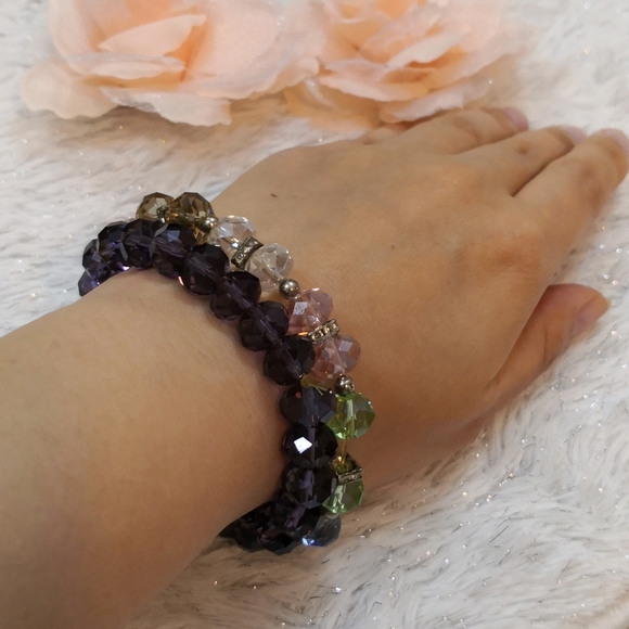 💥2 for $20 /Swarovski Style Crystal Bracelet - Picture 3 of 3